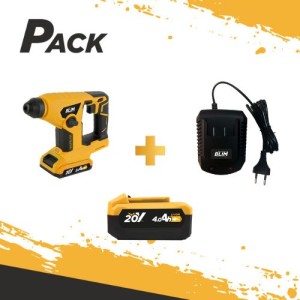 MARTILLO PERFORADOR 20V 1.5 JULIOS + BATERIA 2AH + CARGADOR BLIM