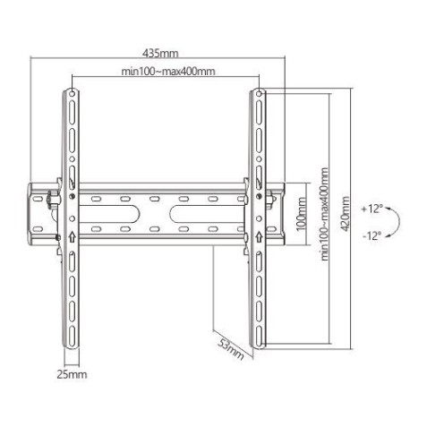 REACONDICIONADO SOPORTE DE PARED TV...