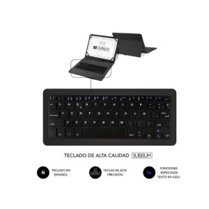 TECLADO CON FUNDA UNIVERSAL PARA...