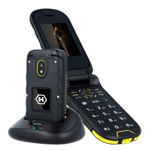 TELEFONO TAPA RUGERIZADO HAMMER BOW 2G NEGRO