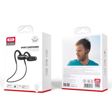 AURICULAR BLUETOOTH SPORT BS29 NEGRO XO