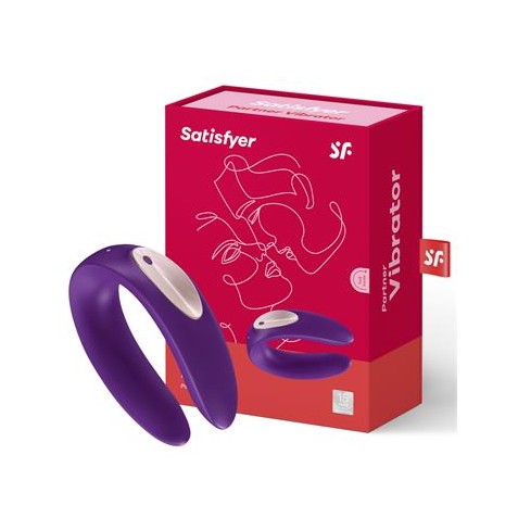 VIBRADOR DOBLE PARA PAREJAS PARTNER...
