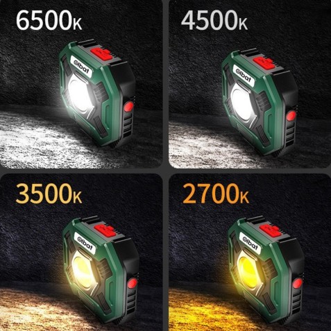 FOCO LED MULTIFUNCIÓN RECARGABLE 20W...