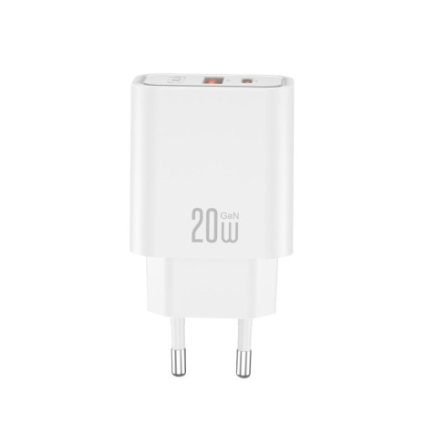 CARGADOR USB 20W 1X USB-A Y 1X USB-C...