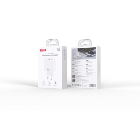 CARGADOR USB 20W 1X USB-A Y 1X USB-C...