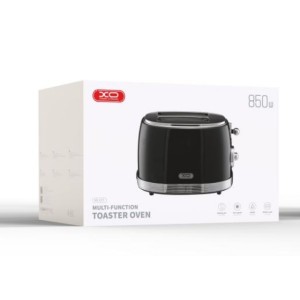 TOSTADORA VINTAGE 850W NEGRO PLATA...