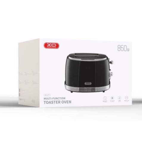 TOSTADORA VINTAGE 850W NEGRO PLATA...