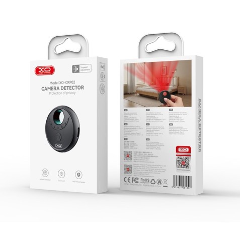 DETECTOR DE CAMARAS CRP02 NEGRO XO