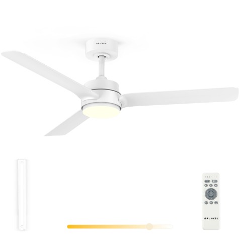 VENTILADOR DE TECHO 30W 47" CON LED Y...