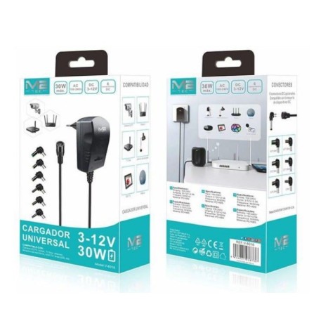 CARGADOR UNIVERSAL 3-12V 30W M2