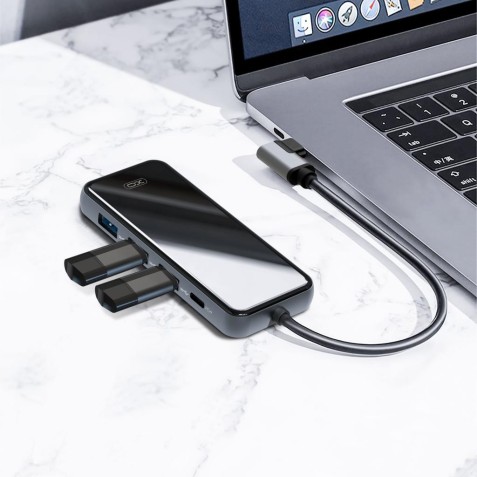 ADAPTADOR TIPO C - HDMI, 3 X USB 3.0...