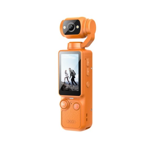 CAMARA ACCION PORTATIL UHD 4K NARANJA...