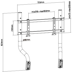 SOPORTE TELEVISOR HASTA 32"-50"...