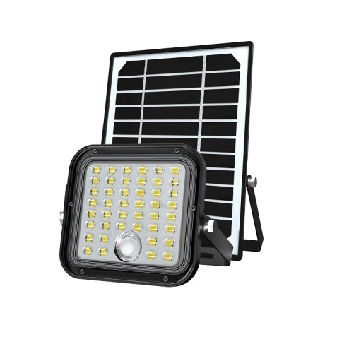 FOCO LED SOLAR 10W 1500LM CON SENSOR...