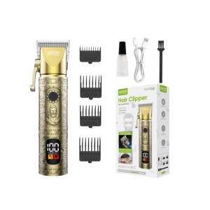 CORTAPELO METAL GL69960 BARBERO RECARGABLE CON PANTALLA GREEN LYCA