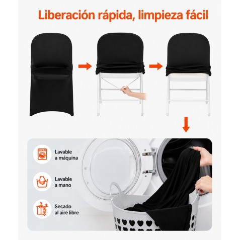 FUNDA PARA SILLA PLEGABLE PRO NEGRA...