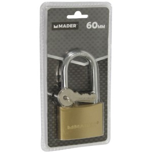 CANDADO LATON, 60MM MADER