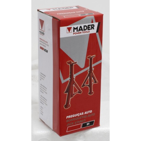 JUEGO DE CABALLETES 2 TONELADAS MADER