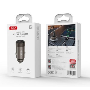 CARGADOR COCHE 30W TIPO C CC70 XO