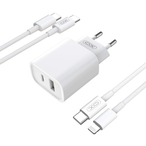 CARGADOR USB-A Y USB-C 20W+18W CON...