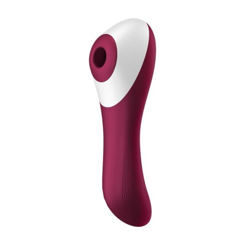 VIBRADOR SUCCIONADOR DUAL CRUSH ROJO...