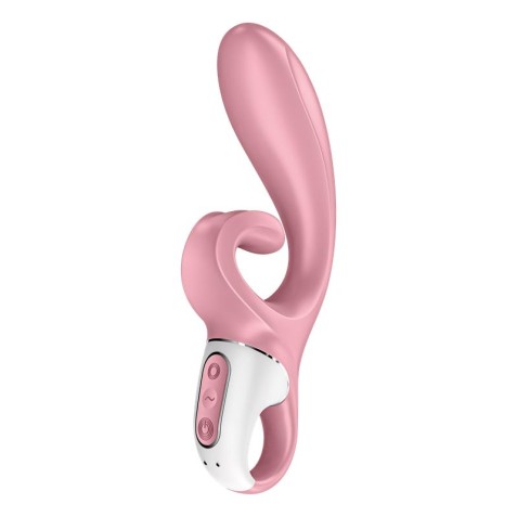 VIBRADOR HUG ME ROSA CON APP SATISFYER