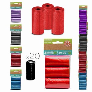 PACK 3 ROLLOS 20 BOLSA RECOGE...