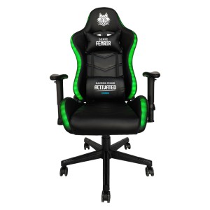 SILLA GAMING RGB SERIE FENRIR NEGRA...