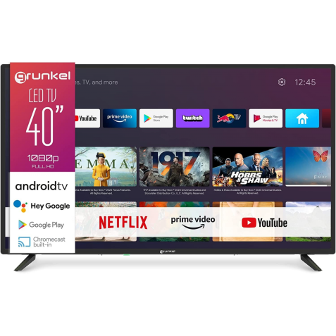 TELEVISOR ANDROID TV 40" 4K...