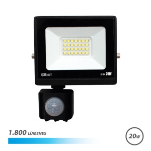 REACONDICIONADO FOCO LED SERIE SLIM 20W CON SENSOR | 1800LM | 6500K ELBAT