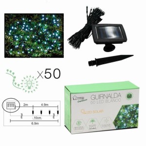 GUIRNALDA DE 50 LED BLANCA 6.9 METROS...