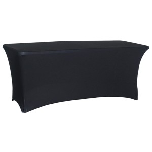 FUNDA PARA MESA RESINA 240CM NEGRA