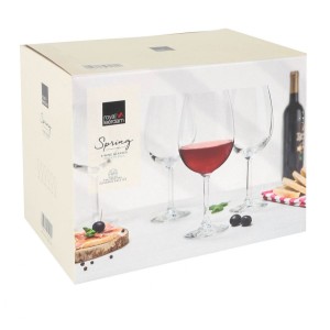 SET 6 COPAS VINO 58CL SPRING