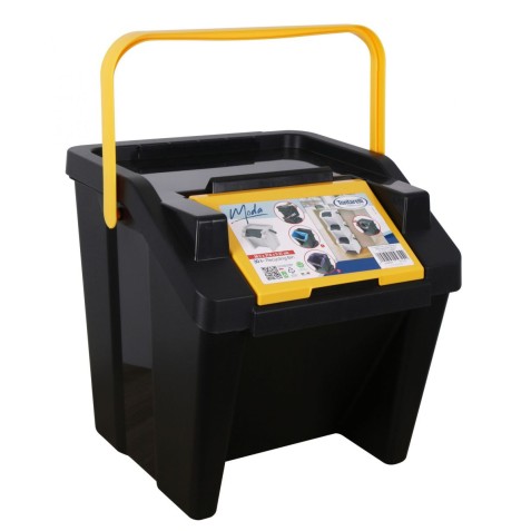 PAPELERA VERTICAL CON ASA 30 LITROS...