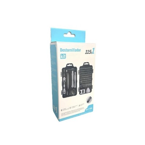 SET DESTORNILLADOR 115 EN 1 CON...