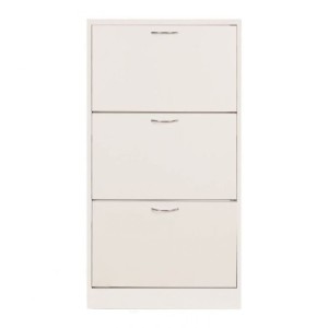 MUEBLE ZAPATERO BLANCO GREY 3 PUERTAS HBS