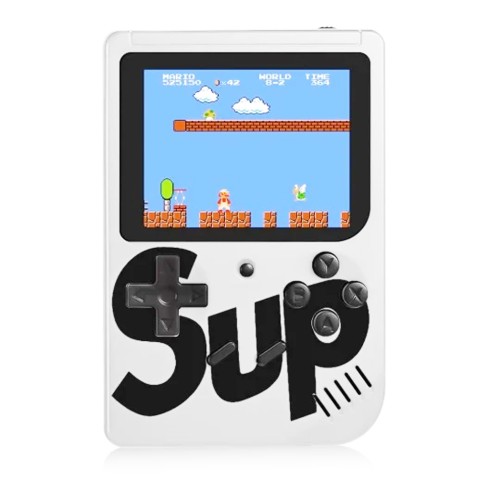 CONSOLA SUP GAME BOX 400 JUEGOS BLANCO