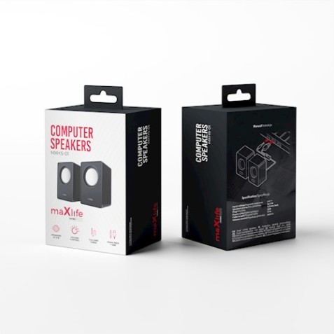 ALTAVOCES PC 2X3W MXHS-01 MAXLIFE