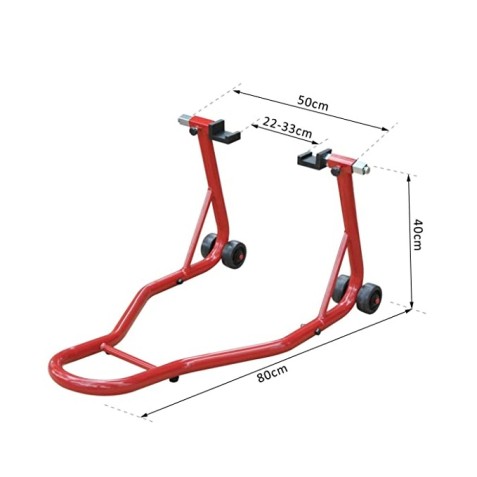 CABALLETE PARA MOTO 250 KG MADER