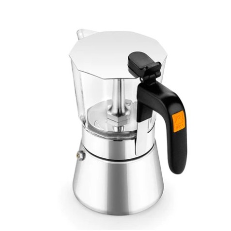 CAFETERA ITALIANA ACERO INOXIDABLE 6...