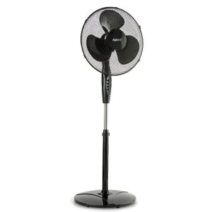 VENTILADOR DE PIE NEGRO 16" 45W 40CM AVANT