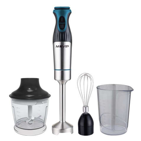 BATIDORA DE MANO INOX 1200W +...