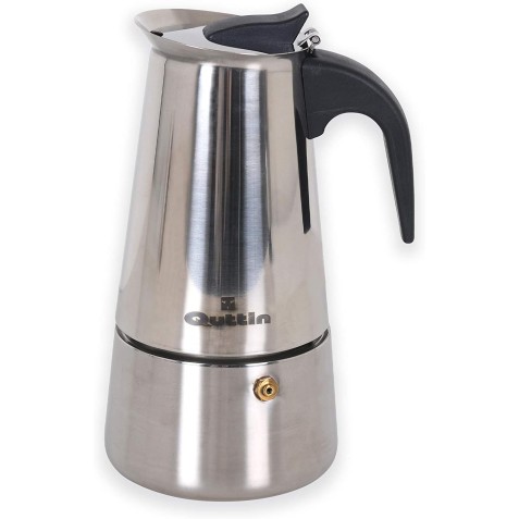 CAFETERA INDUCCION 6 TAZAS INOX QUTTIN