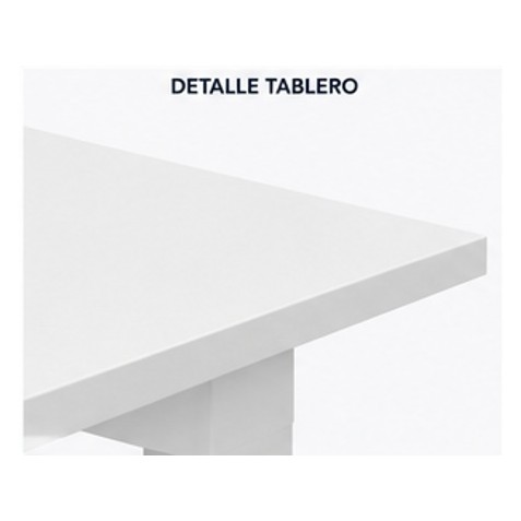 MESA DE OFICINA 140X80X75CM BLANCA...