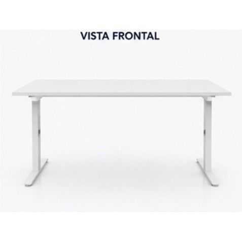 MESA DE OFICINA 140X80X75CM BLANCA...
