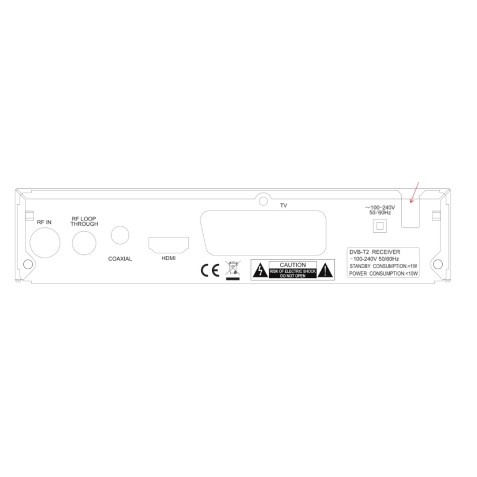 TDT HD REPRODUCTOR-GRABADOR DVB-T2 MUVIP