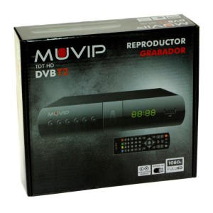 TDT HD REPRODUCTOR-GRABADOR DVB-T2 MUVIP