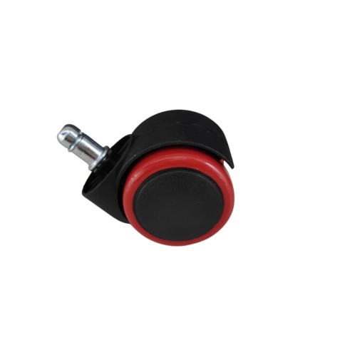 JUEGO DE 5 RUEDAS SILLA MUVIP COLOR ROJO