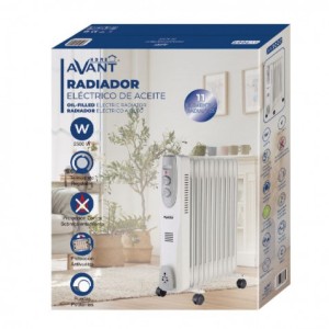 RADIADOR DE ACEITE 11 ELEMENTOS 2500W...