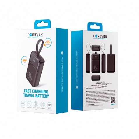 POWERBANK 20000MAH 65W TB-400 FOREVER...